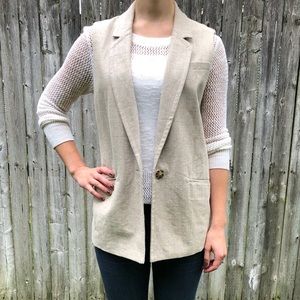 Michael Kors Linen Vest